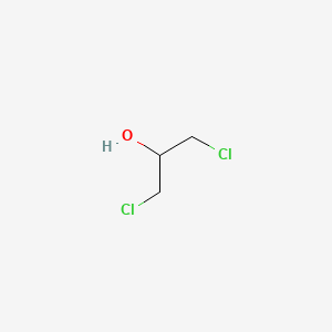 molecular formula C3H6Cl2O<br>C3H6Cl2O<br>CH2ClCHOHCH2Cl B7768958 1,3-Dichloro-2-propanol CAS No. 26545-73-3