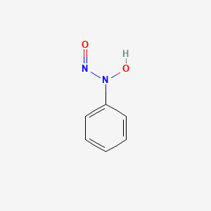 molecular formula C6H6N2O2 B7768964 N-hydroxy-N-phenylnitrous amide 