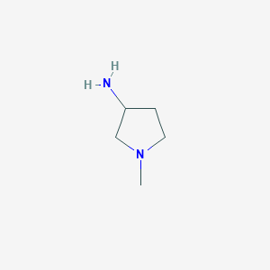 molecular formula C5H12N2 B077690 1-Methylpyrrolidin-3-amine CAS No. 13220-27-4