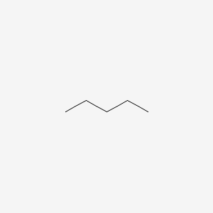 molecular formula C5H12<br>C5H12<br>CH3(CH2)3CH3 B7769027 Pentane CAS No. 70955-08-7