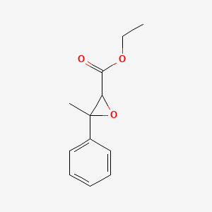 molecular formula C12H14O3 B7769112 Ethyl 3-methyl-3-phenylglycidate CAS No. 19464-95-0