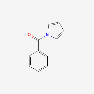 molecular formula C11H9NO B7769118 phenyl(1H-pyrrol-1-yl)methanone 