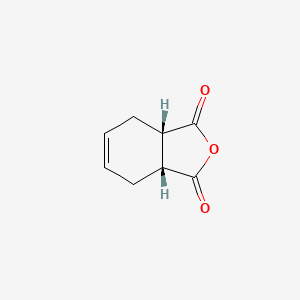 molecular formula C8H8O3<br>C8H8O3<br>C6H8(CO)2O B7769153 cis-1,2,3,6-Tetrahydrophthalic anhydride CAS No. 26266-63-7