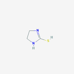 molecular formula C3H6N2S B7769186 4,5-dihydro-1H-imidazole-2-thiol 