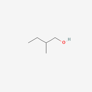 molecular formula C5H12O<br>CH3CH2CH(CH3)CH2OH<br>C5H12O B7769223 2-Methyl-1-butanol CAS No. 34713-94-5