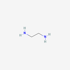 molecular formula C2H8N2<br>H2NCH2CH2NH2<br>C2H8N2 B7769278 Ethylenediamine CAS No. 27308-78-7