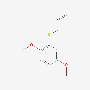 molecular formula C11H14O2S B7769424 Allyl(2,5-dimethoxyphenyl)sulfane CAS No. 51506-45-7