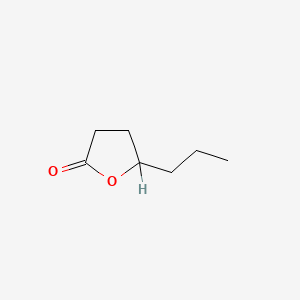 molecular formula C7H12O2 B7769545 gamma-Heptalactone CAS No. 57129-71-2