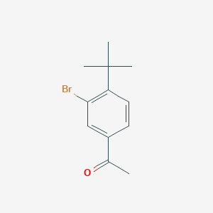 1-(3-Bromo-4-tert-butylphenyl)ethan-1-one