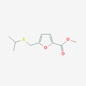 Methyl 5-(propan-2-ylsulfanylmethyl)furan-2-carboxylate