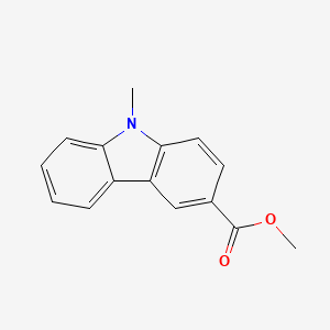 9H-Carbazole-3-carboxylic acid, 9-methyl-, methyl ester