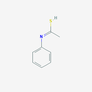 molecular formula C8H9NS B7769717 N-phenylethanimidothioic acid 