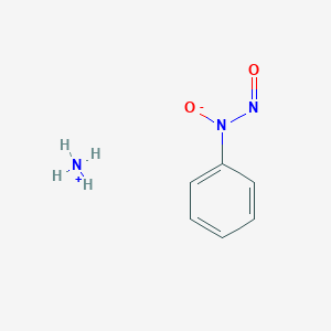 molecular formula C6H6N2O2.H3N<br>C6H9N3O2 B7769824 azanium;N-oxido-N-phenylnitrous amide 