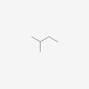 molecular formula C5H12<br>C5H12<br>(CH3)2-CH-CH2-CH3 B7769902 Isopentane CAS No. 68513-65-5