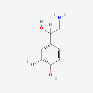 4-(2-Amino-1-hydroxyethyl)benzene-1,2-diol