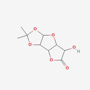 (1S,2R,6R,8R,9R)-9-Hydroxy-4,4-dimethyl-3,5,7,11-tetraoxatricyclo[6.3.0.0^{2,6}]undecan-10-one