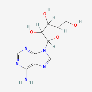2-(6-Aminopurin-9-yl)-5-(hydroxymethyl)oxolane-3,4-diol