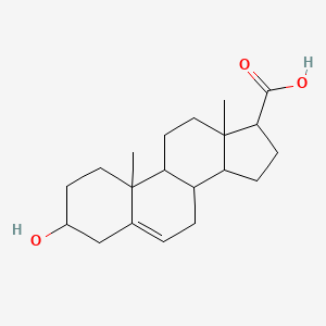 molecular formula C20H30O3 B7769967 3-Hydroxyandrost-5-ene-17-carboxylic acid 