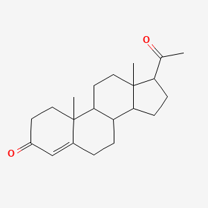 molecular formula C21H30O2 B7769972 17-Acetyl-10,13-dimethyl-1,2,6,7,8,9,11,12,14,15,16,17-dodecahydrocyclopenta[a]phenanthren-3-one 