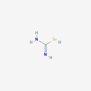 molecular formula CH4N2Se B7769995 carbamimidoselenoic acid 