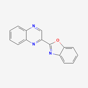 2-(Quinoxalin-2-yl)benzo[d]oxazole