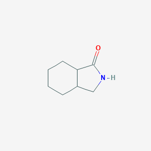 molecular formula C8H13NO B077700 Octahydro-1h-isoindol-1-one CAS No. 10479-68-2