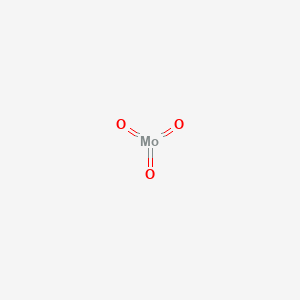 molecular formula MoO3 B7770056 Molybdenum trioxide CAS No. 11098-99-0