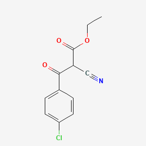 Ethyl 3-(4-chlorophenyl)-2-cyano-3-oxopropanoate