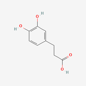 molecular formula C9H10O4 B7770245 Dihydrocaffeic Acid CAS No. 71693-95-3