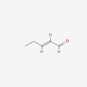 molecular formula C5H8O B7770735 (E)-2-Pentenal CAS No. 31424-04-1