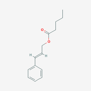 molecular formula C14H18O2 B077708 Cinnamyl valerate CAS No. 10482-65-2