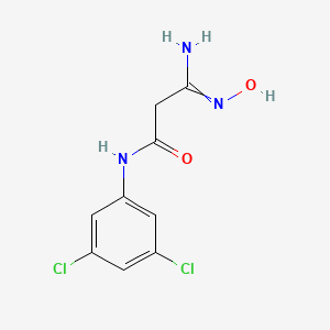 N1-(3,5-Dichlorophenyl)-3-Amino-3-Hydroxyiminopropanamide