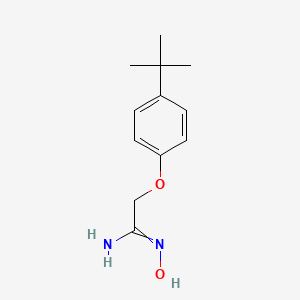 2-(4-tert-butylphenoxy)-N'-hydroxyethanimidamide