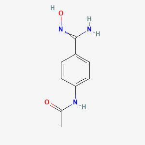 N-[4-(N-Hydroxycarbamimidoyl)phenyl]acetamide
