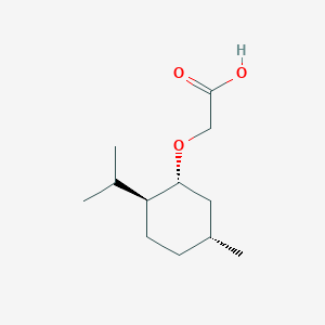 molecular formula C12H22O3 B7770881 (-)-Menthoxyacetic acid 