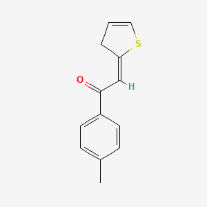 (2E)-1-(4-methylphenyl)-2-(3H-thiophen-2-ylidene)ethanone