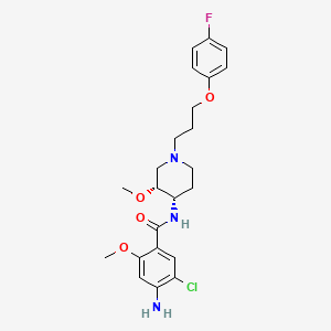 molecular formula C23H29ClFN3O4 B7770899 cisapride 