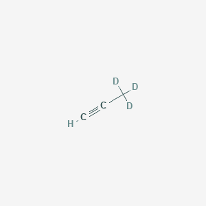 molecular formula C3H4 B077709 Propyne-3,3,3-d1 CAS No. 13025-73-5