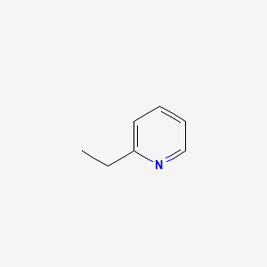 molecular formula C7H9N B7770902 2-Ethylpyridine CAS No. 28631-77-8