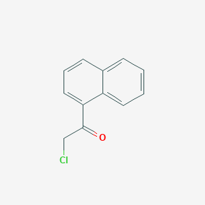 molecular formula C12H9ClO B7770931 2-Chloro-1-(naphthalen-1-yl)ethanone CAS No. 76469-33-5