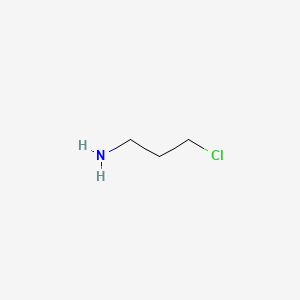 molecular formula C3H8ClN B7771022 3-Chloropropylamine CAS No. 14753-26-5