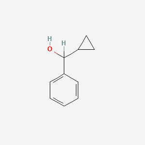 molecular formula C10H12O B7771042 alpha-Cyclopropylbenzyl alcohol CAS No. 63226-80-2