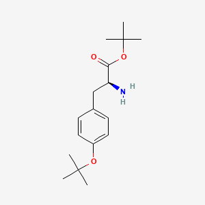 molecular formula C17H27NO3 B7771049 H-Tyr(But)-OBut 