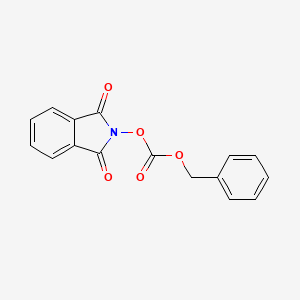 molecular formula C16H11NO5 B7771253 N-(Benzyloxycarbonyloxy)-phthalimide CAS No. 65162-83-6
