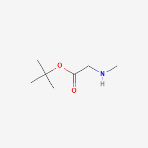 molecular formula C7H15NO2 B7771382 Tert-butyl 2-(methylamino)acetate 
