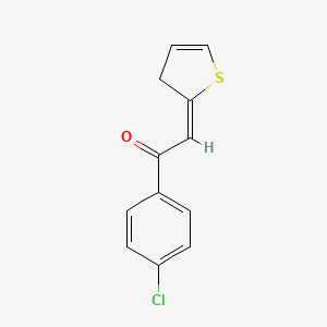 (2E)-1-(4-chlorophenyl)-2-(3H-thiophen-2-ylidene)ethanone