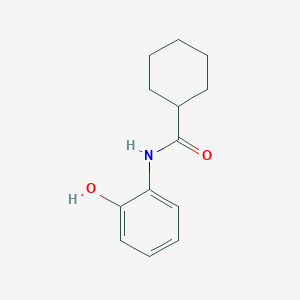 N-(2-hydroxyphenyl)cyclohexanecarboxamide