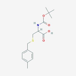 2-[(Tert-butoxycarbonyl)amino]-3-[(4-methylbenzyl)thio]propanoic acid