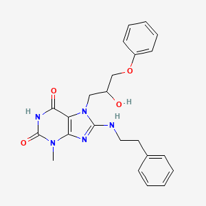 molecular formula C23H25N5O4 B7771651 MFCD02231636 