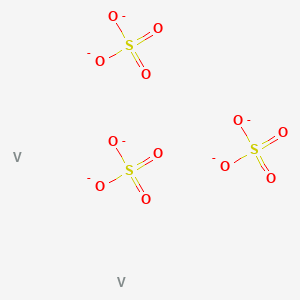 molecular formula O12S3V2-6 B077718 Vanadium trisulfate CAS No. 13701-70-7